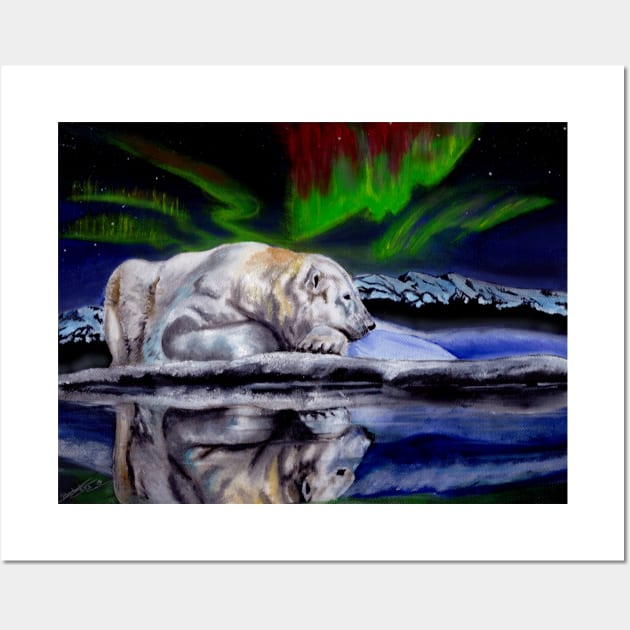 Bear reflection Wall Art by Bertoni_Lee